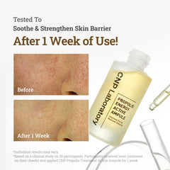 CNP Honey Glow Serum pump dispenses a precise, mess-free application option.