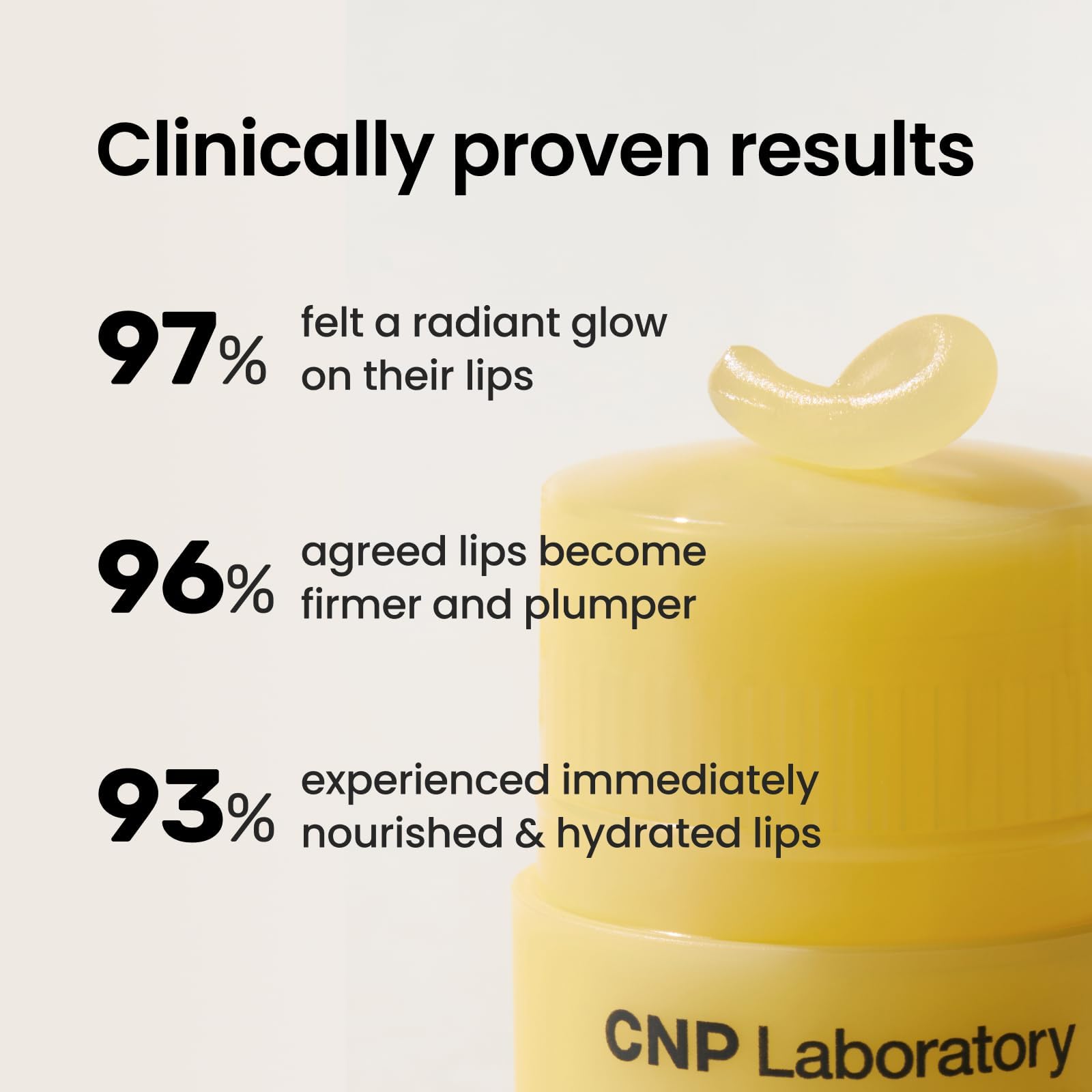 CNP Honey Lip Butter Manuka honey swirl signaling luxurious moisture.