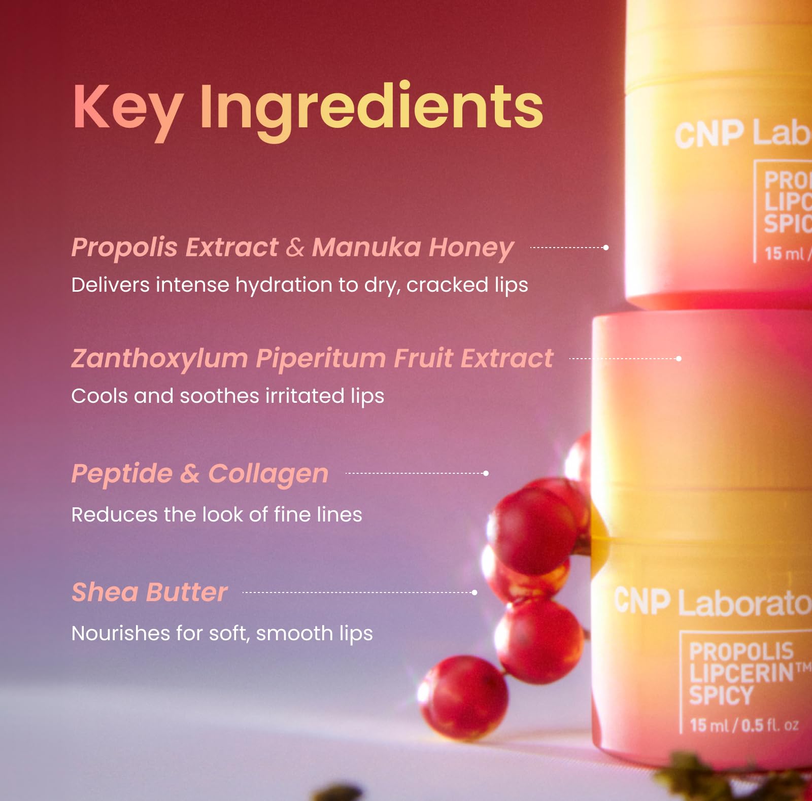 Night-time application scene illustrating overnight lip hydration routine.