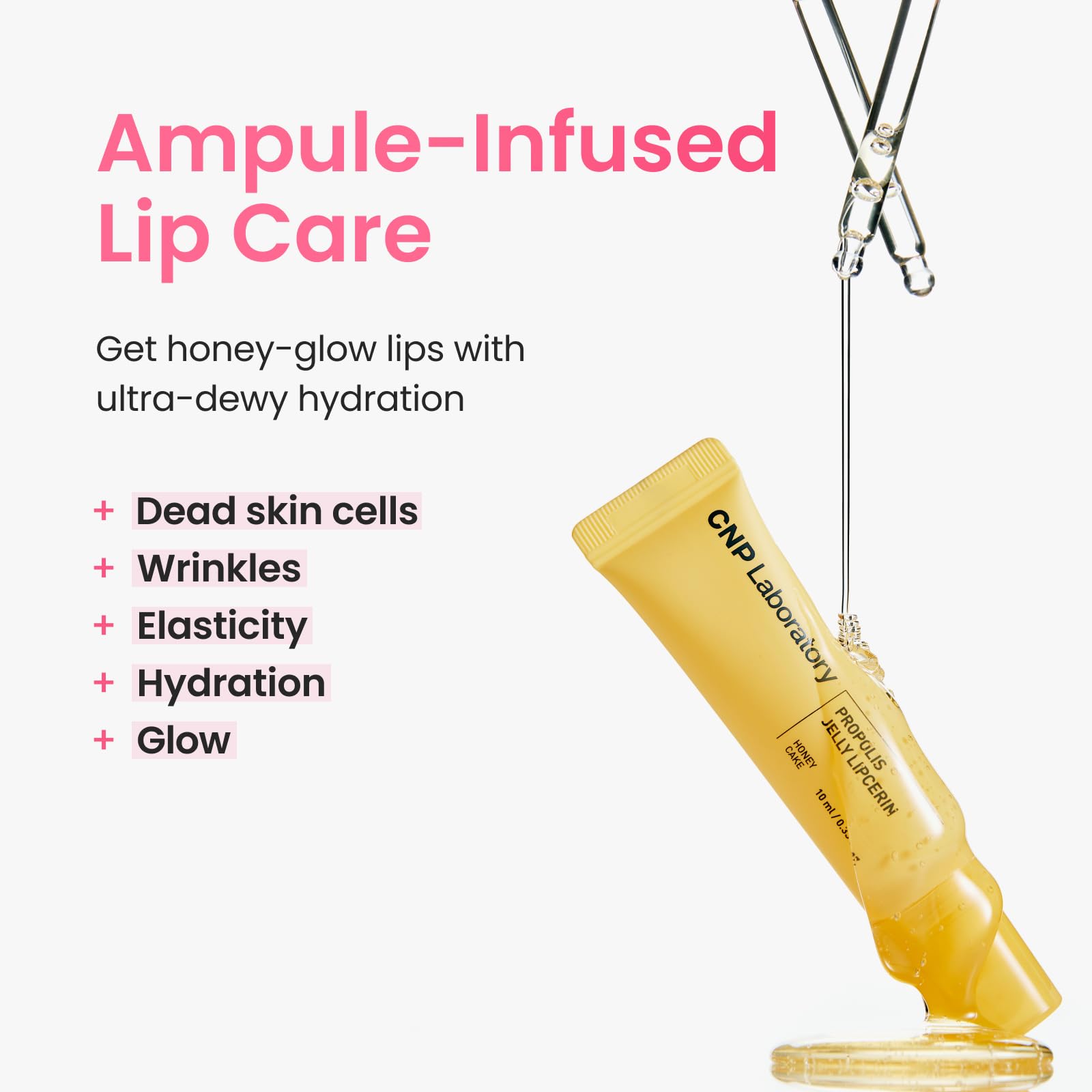 CNP Propolis Jelly Lipcerin 02 Pink Donut packaging gift-ready showcases gift-ready presentation
