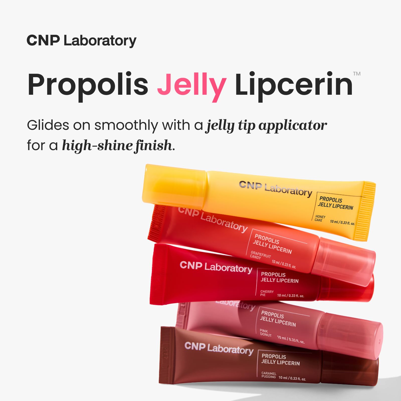 CNP Propolis Jelly Lipcerin 03 caramel pudding applicator glide for easy tint