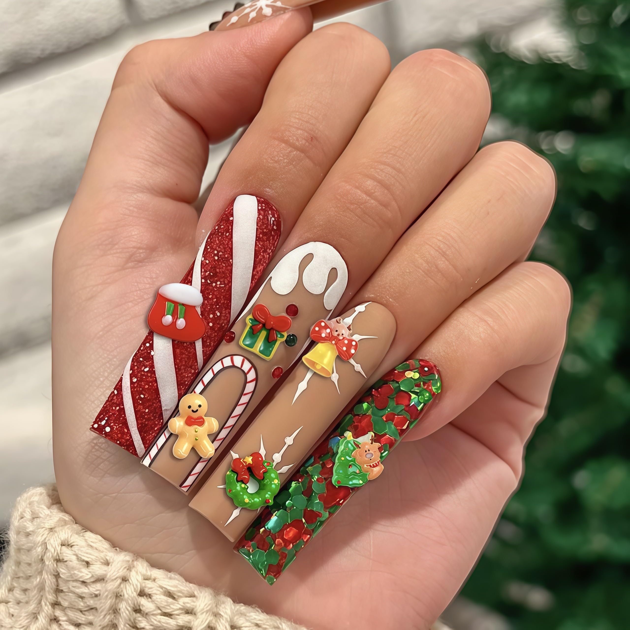 CnSybaris Nail-art embellishment set for crafts and makeup accents.