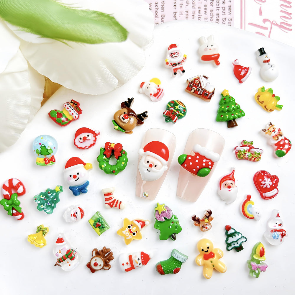 CnSybaris Multi-color rhinestone gems for nail art sparkle and versatility.