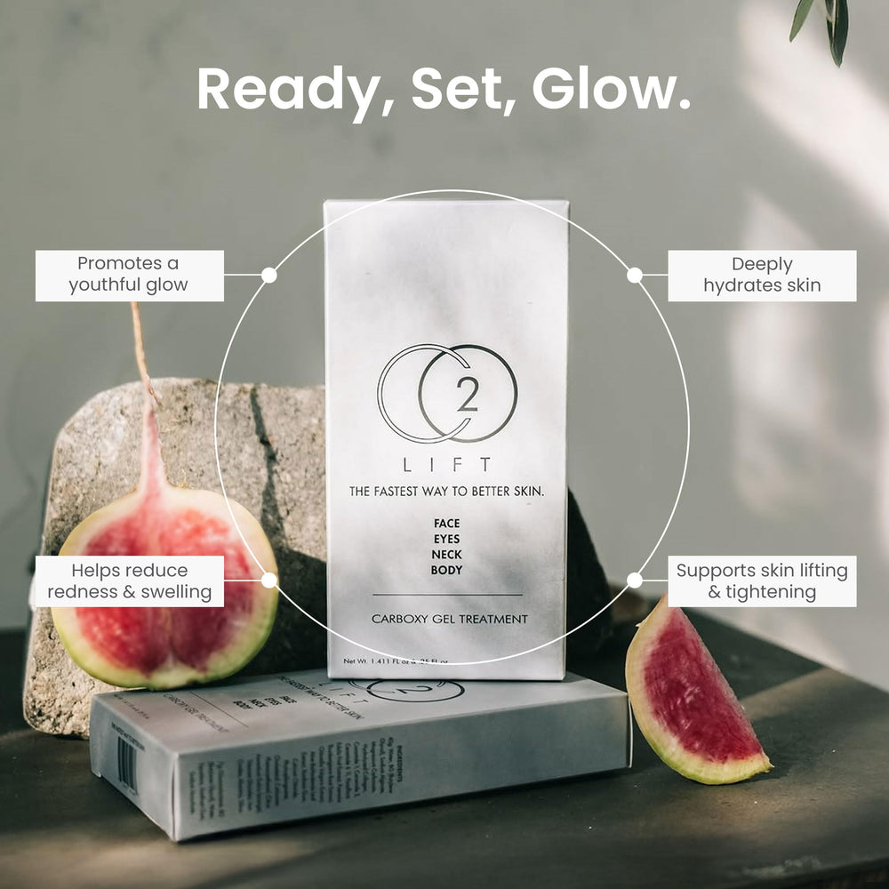 CO2Lift Carboxy Gel Mask ceramides highlighted for lasting moisture retention