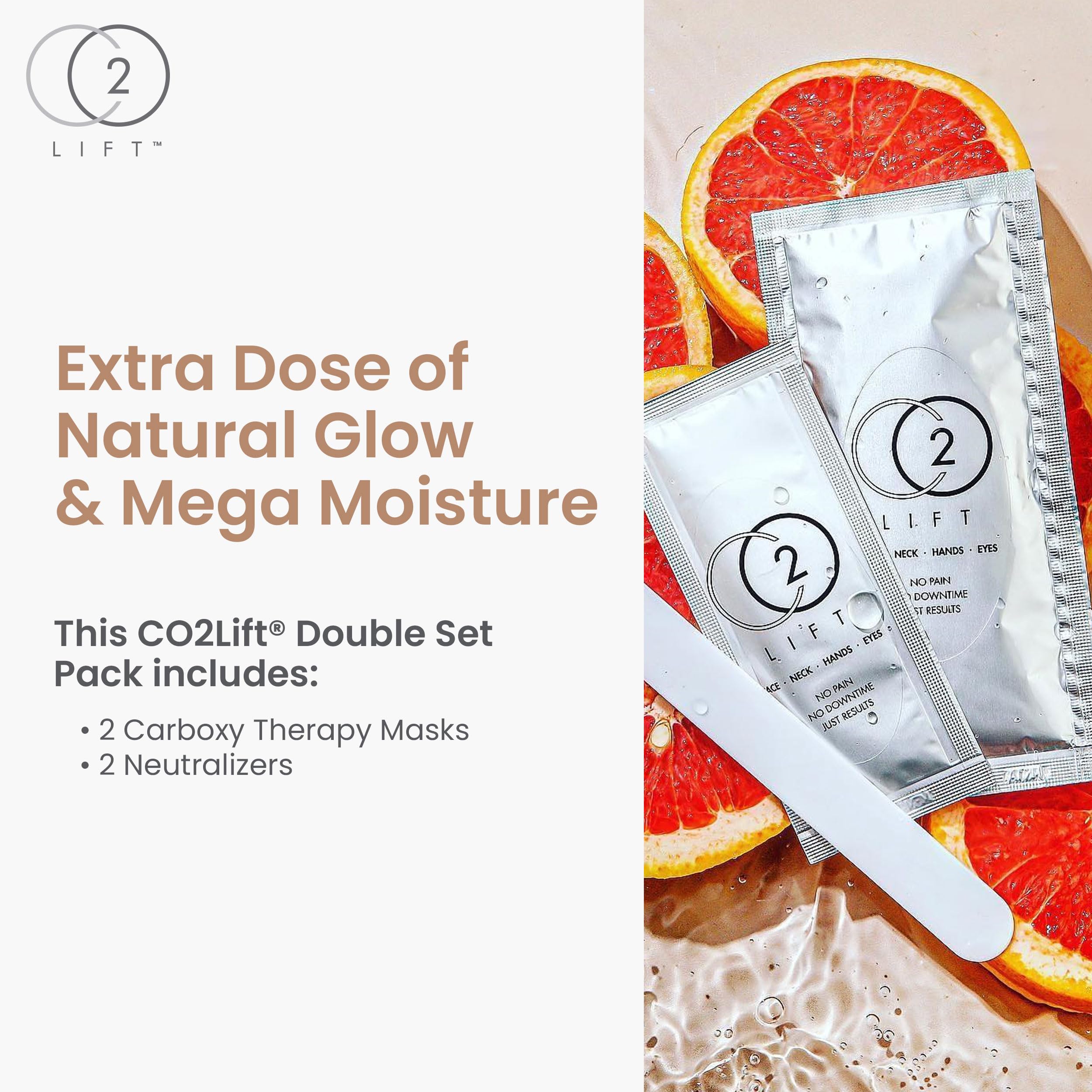 CO2Lift Carboxy Gel Mask under-eye application reveals puffy-eye relief prospects