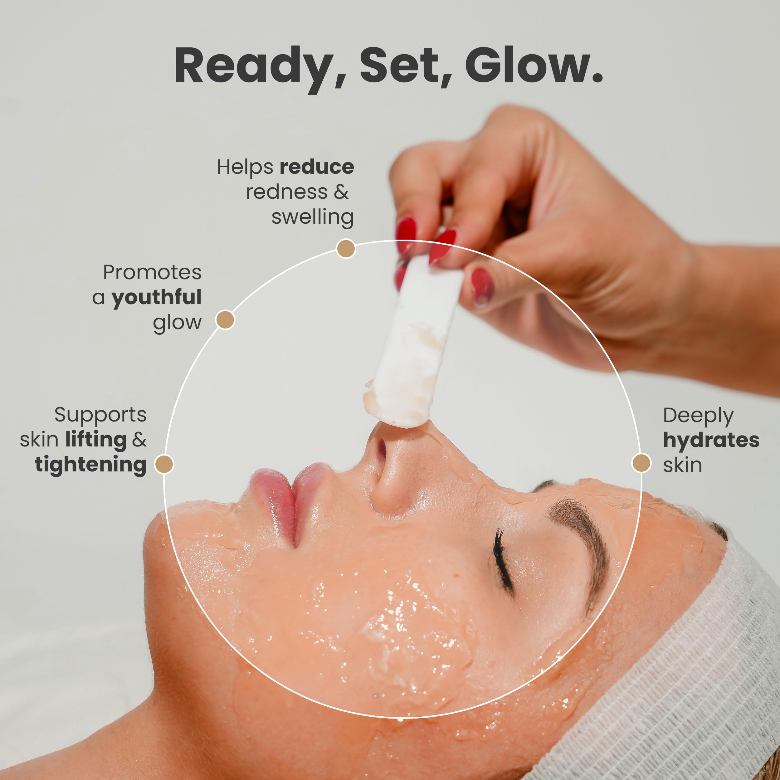 CO2Lift dark circles before-after showcases brightening potential around eyes