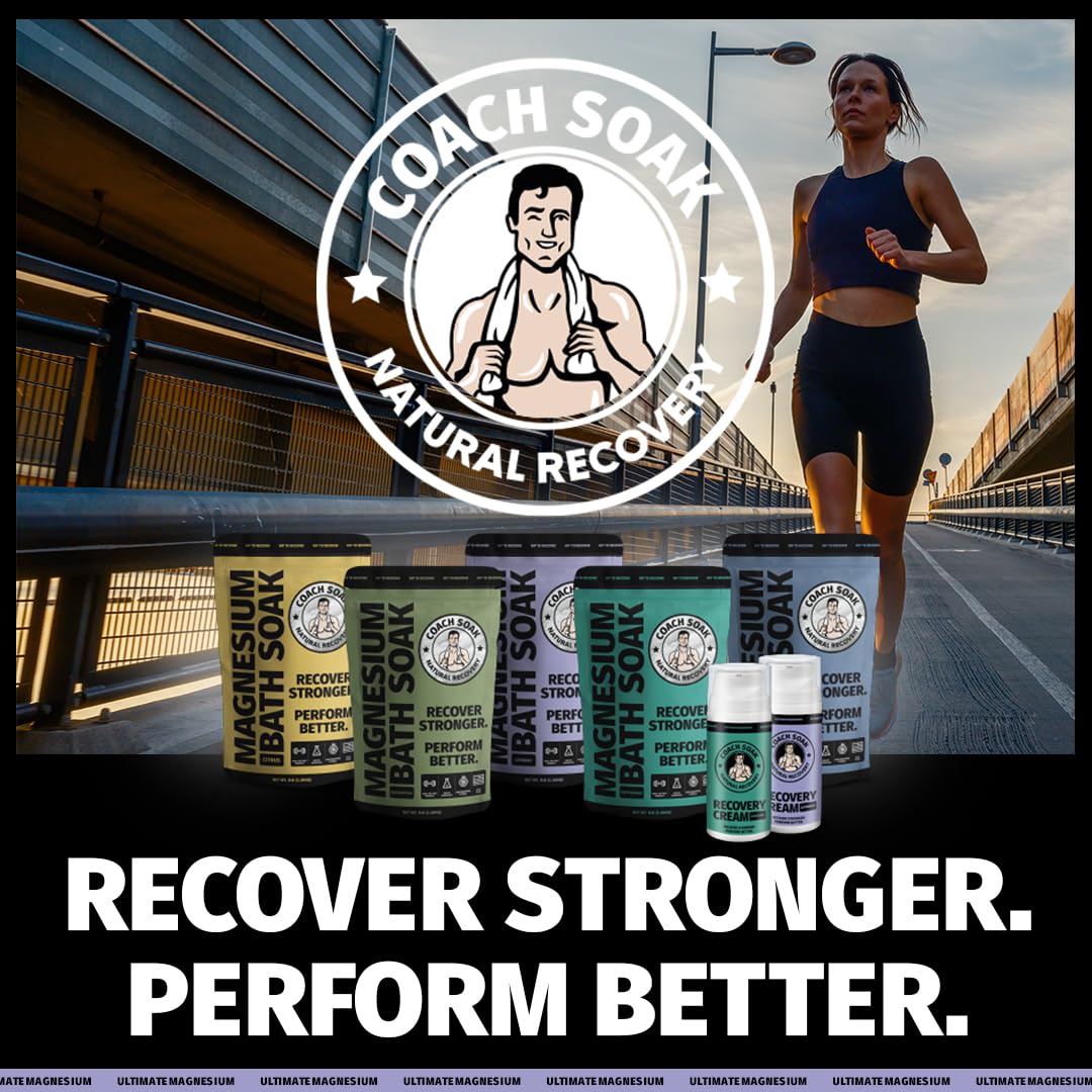 Coach Soak Recovery Bath Soak foot soak after activity