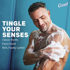 Coast classic scent refreshes showers with rich lather