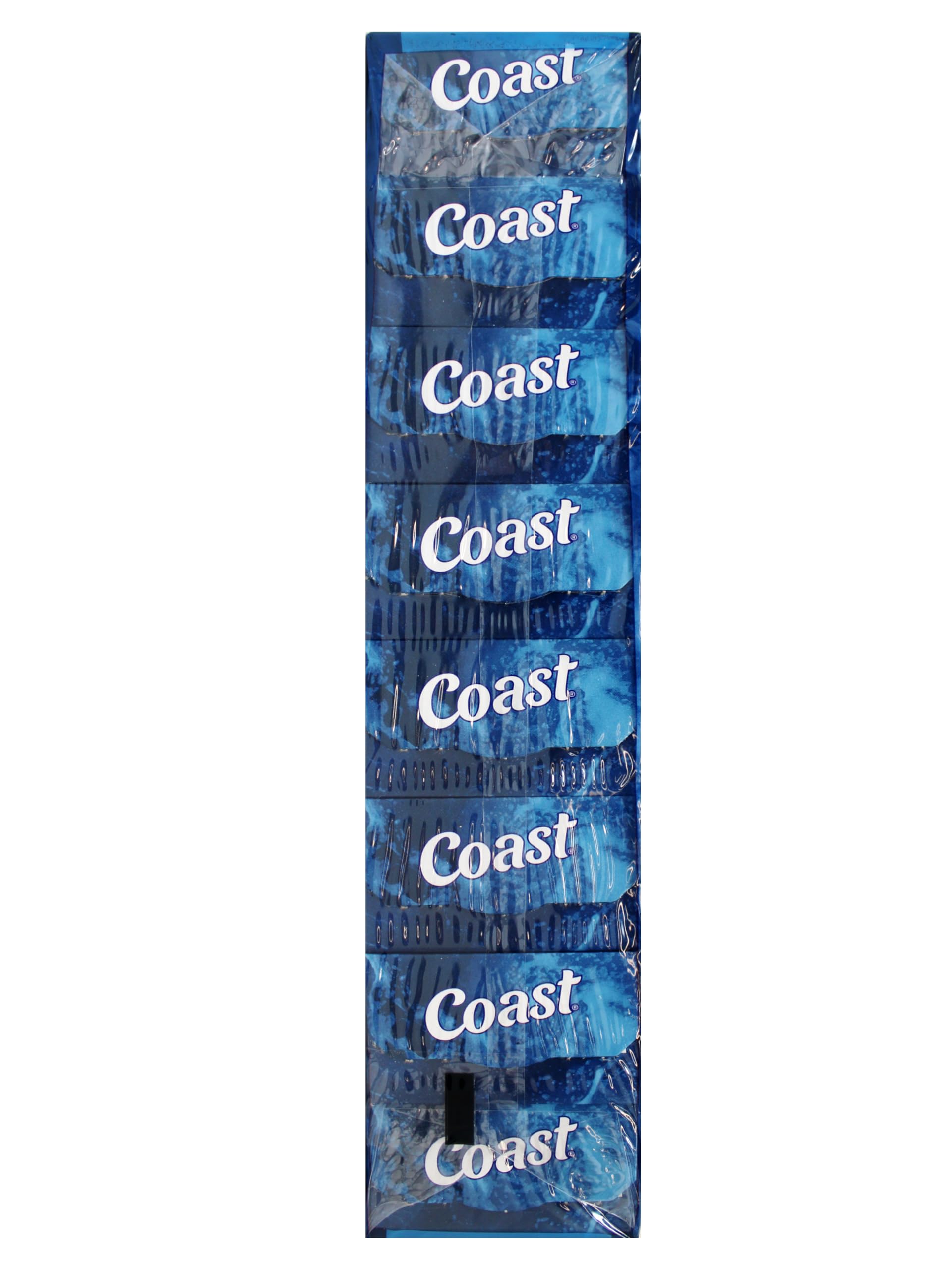 Coast deodorant soap bars daily-use-in-bathroom illustrates convenient, refreshing cleanup.