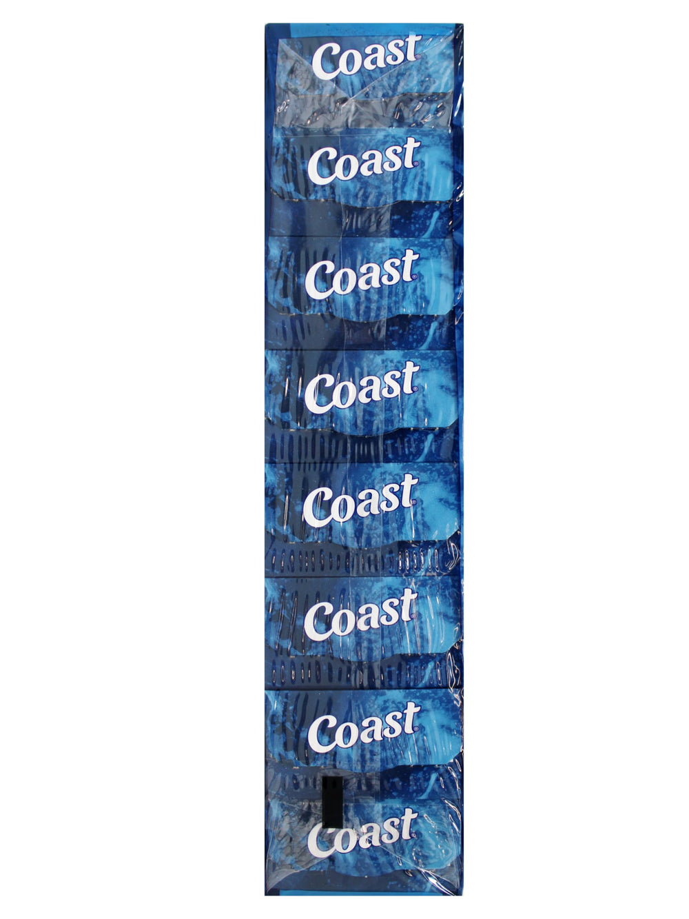 Coast refreshing deodorant soap bar in shower highlighting clean rinse
