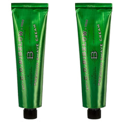 C.O. Bigelow shaving cream lather closeup for a smooth, comfortable shave