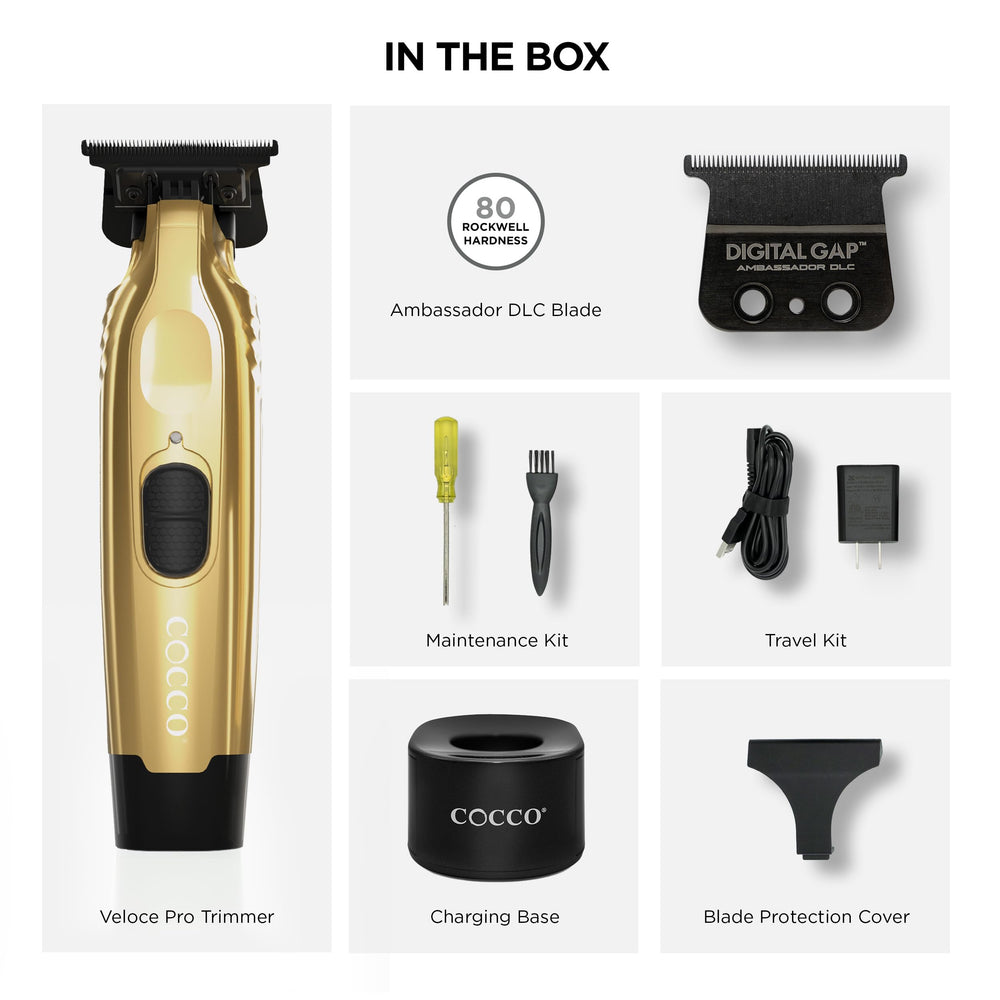 Cocco Veloce Pro Trimmer lithium-ion battery for reliable cordless runtime