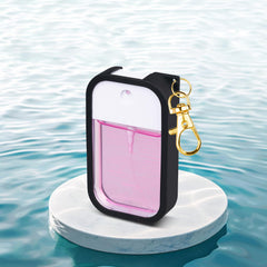 COCGVEL silicone case black side view highlights protective edge for drops.