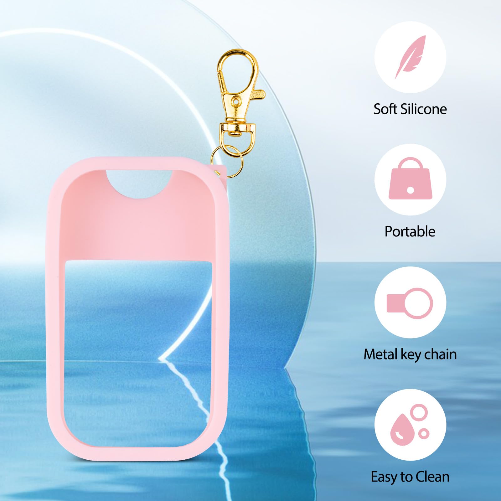 COCGVEL stylish-sanitizer-accessory blends fashion with practical portability.