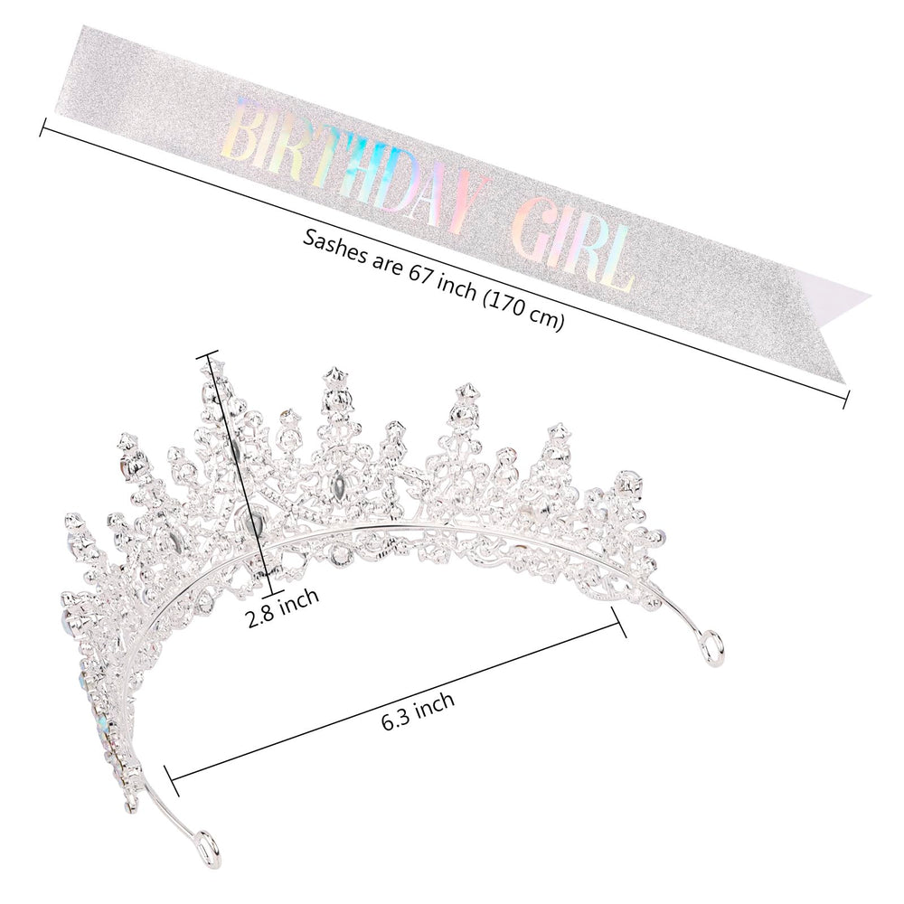 COCIDE black glitter sash with glitter text for celebratory photos