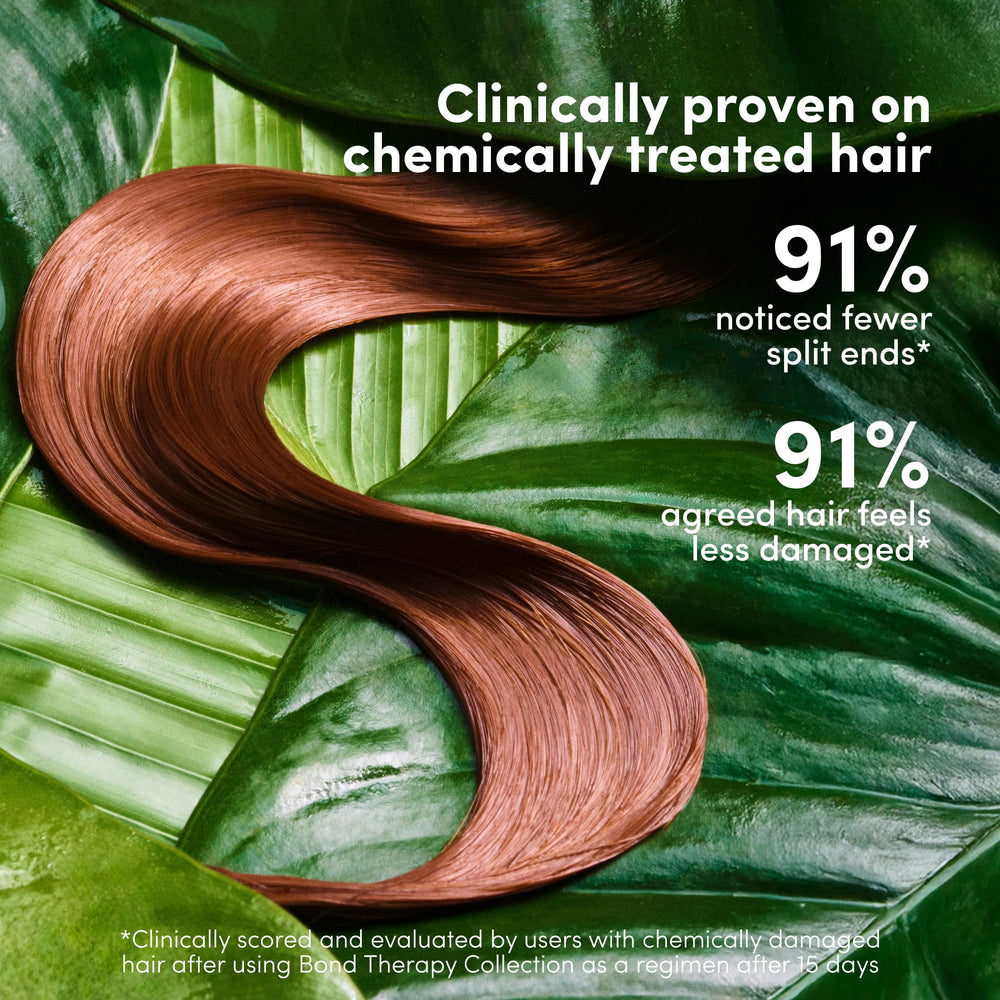 Coco & Eve Bond Therapy Pro Bond Mask rinse moment reveals shiny, revived hair