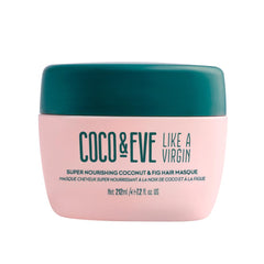 Coco & Eve Like a Virgin bottle pour showing rich conditioning for hair hydration and shine