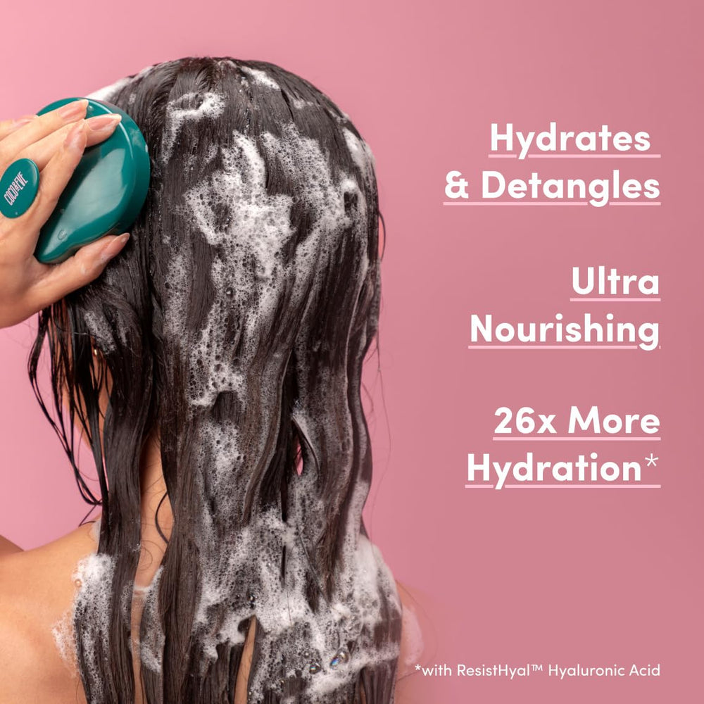 Coco & Eve Like a Virgin conditioner close-up, deep conditioning boost.