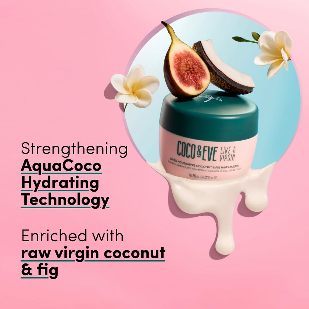 Coco & Eve Like a Virgin fig and coconut blend emphasizing natural nourishment