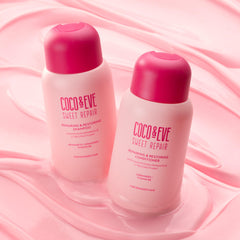 Coco & Eve Repair & Restore conditioner bottle providing deep nourishment for color-treated hair