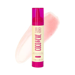 Coco & Eve Sunny Honey bottle front shows natural, buildable glow.