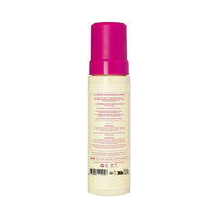 Coco & Eve Sunny Honey Mousse foam closeup highlights fast-drying, natural-looking tan glow.