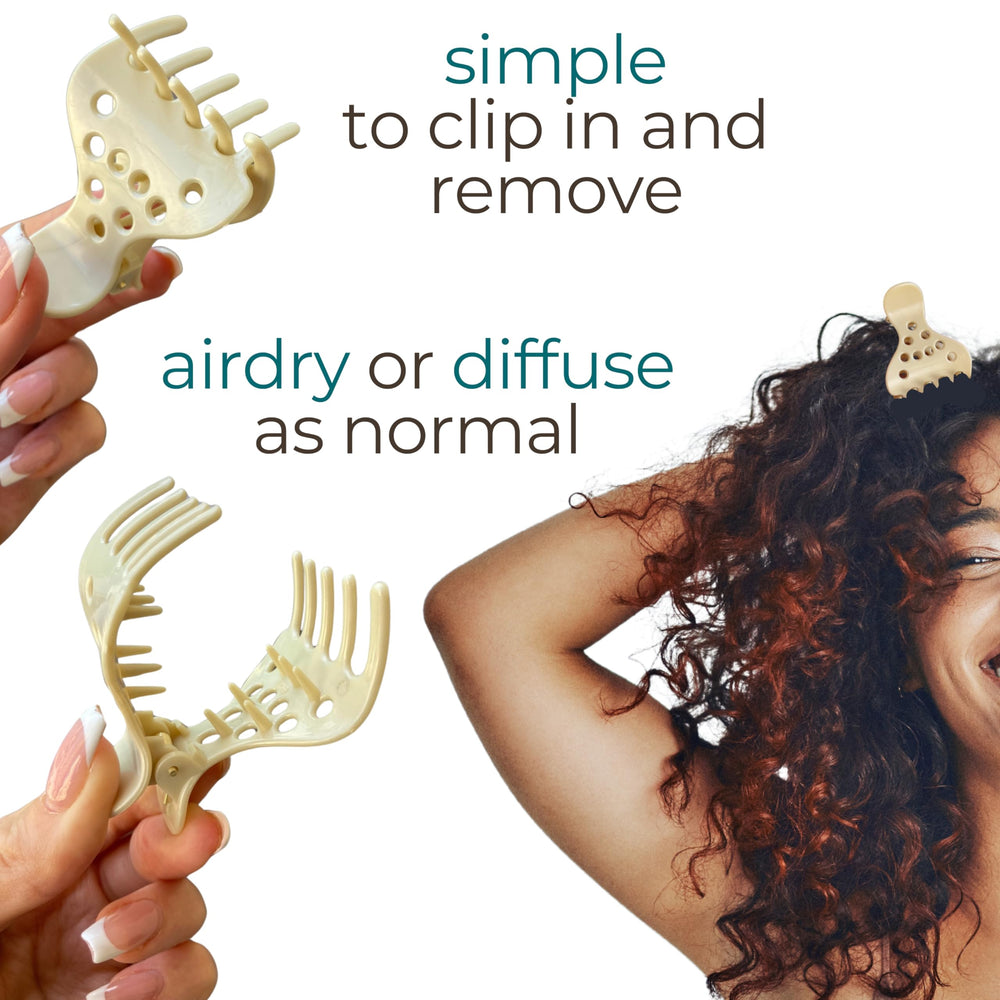 Cocoa & Cali AirLift works during air-drying or diffusing to add volume.