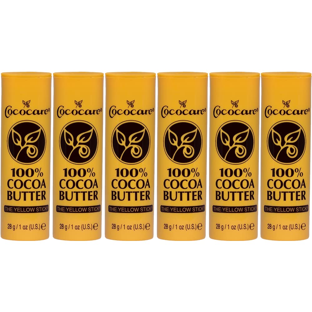 Cococare Cocoa Butter Stick close-up texture for deep hydration and protected skin.