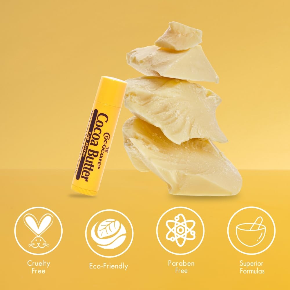 Lip balm application on lips shows silky texture and easy glide.