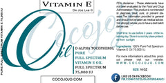 cocojojo vitamin e oil amber-bottle-with-dropper highlights quick moisture for hair and nails