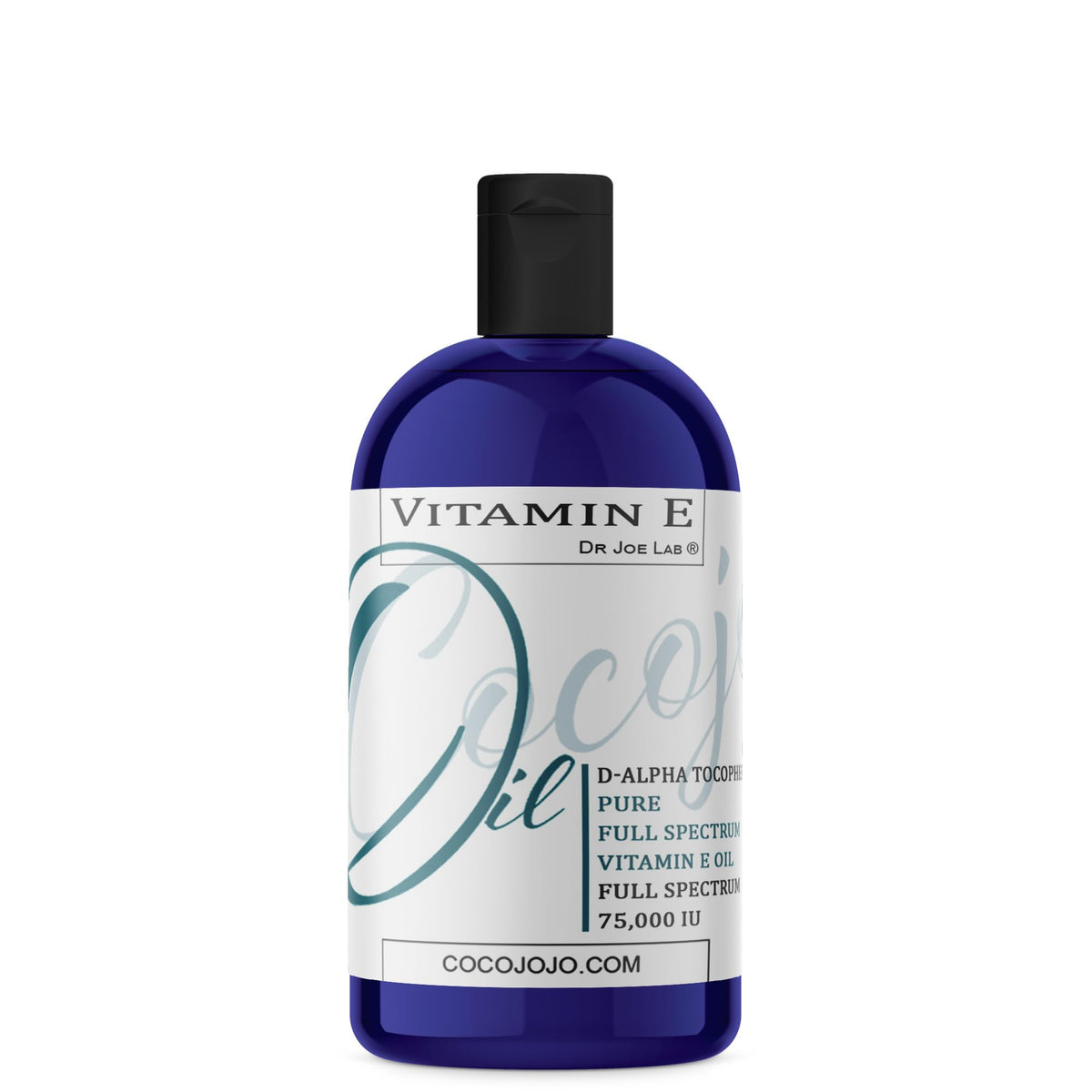 cocojojo vitamin e oil full-spectrum bottle-16oz delivers deep hydration for skin