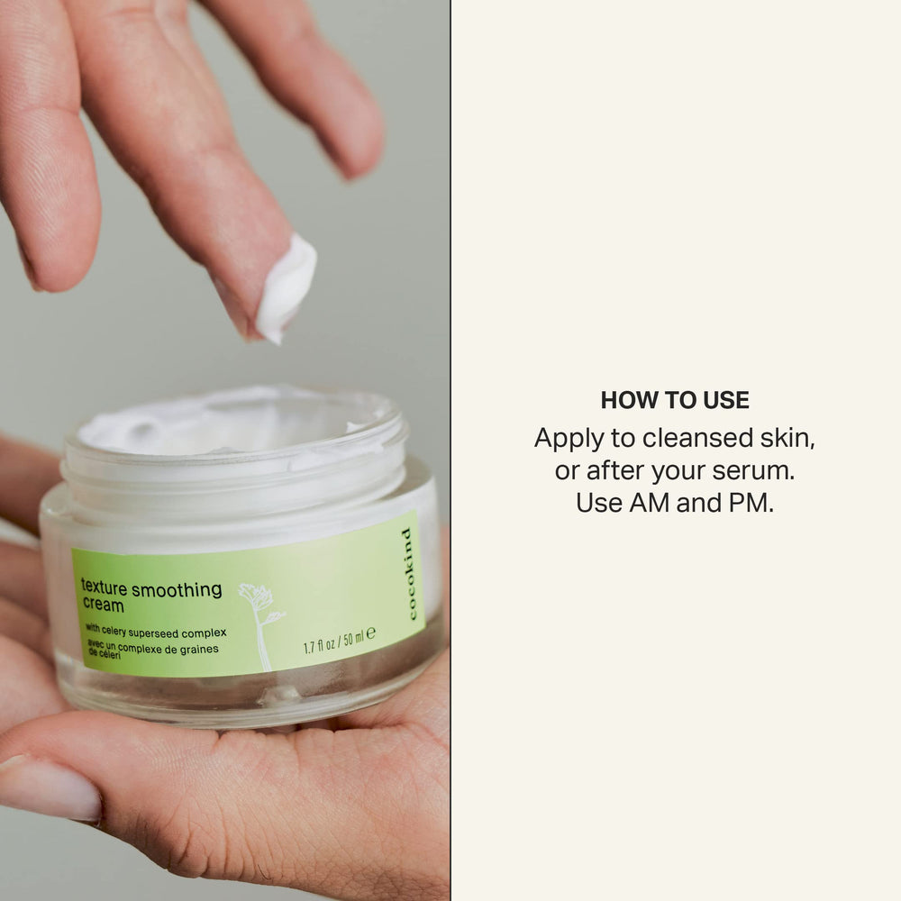 Cocokind Celery Seed Extracts image emphasizes plant-based nourishment for skin.