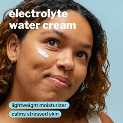 Cocokind Hydration Heros Set electrolyte water cream provides lightweight hydration and barrier support.
