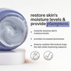 Cocokind Resurrection Polypeptide Cream on skin, delivering rich hydration and radiant, plump-looking texture.