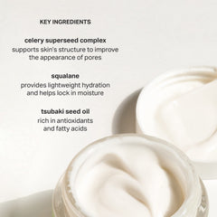 Cocokind Texture Smoothing Cream application on hand demonstrates weightless moisture.