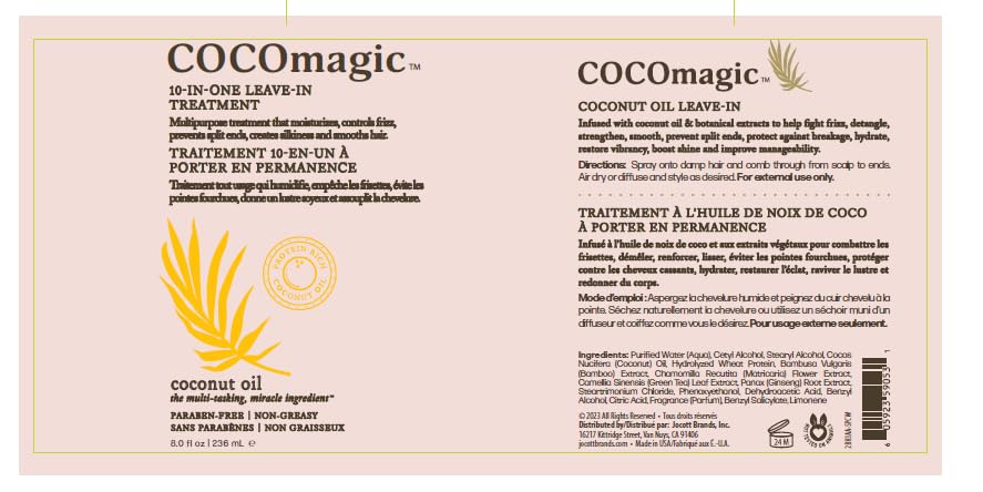 Cocomagic suitable for all hair types, gentle on textures.