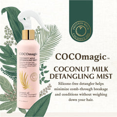 Cocomagic coconut milk ingredients featuring coconut oil for hydration