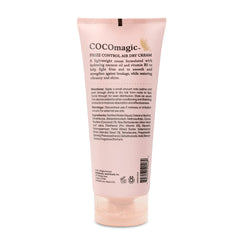 Cocomagic Frizz Control Air Dry Cream vanity shot highlights smoothing finish