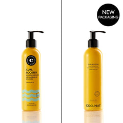 COCUNAT Curl Booster Gel close-up showing lightweight texture for defined curls