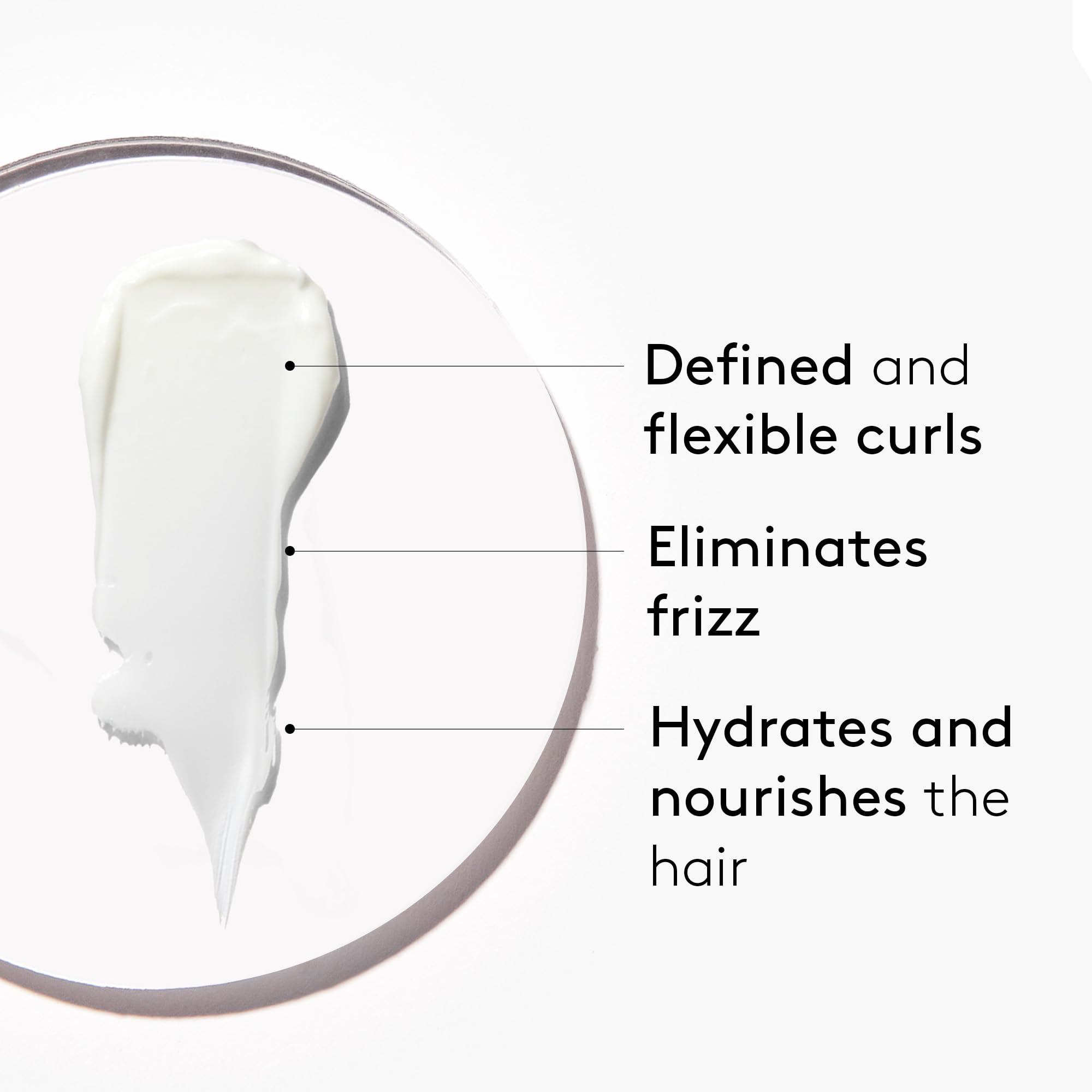 COCUNAT Curl Booster Gel texture on hands shows clear non-sticky hydration