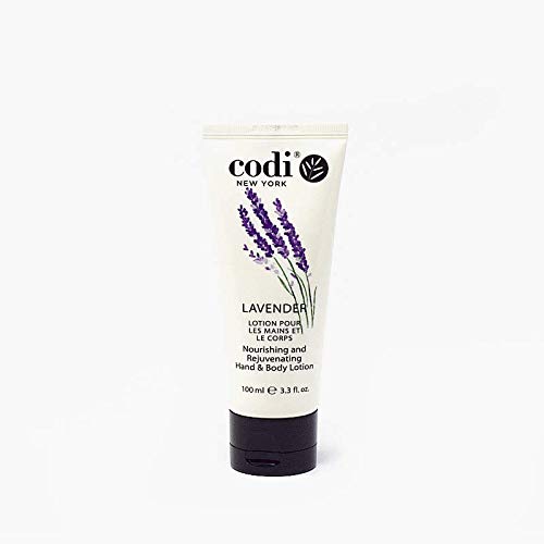 CODi Lavender Lotion gift-ready packaging adds style to a bathroom.