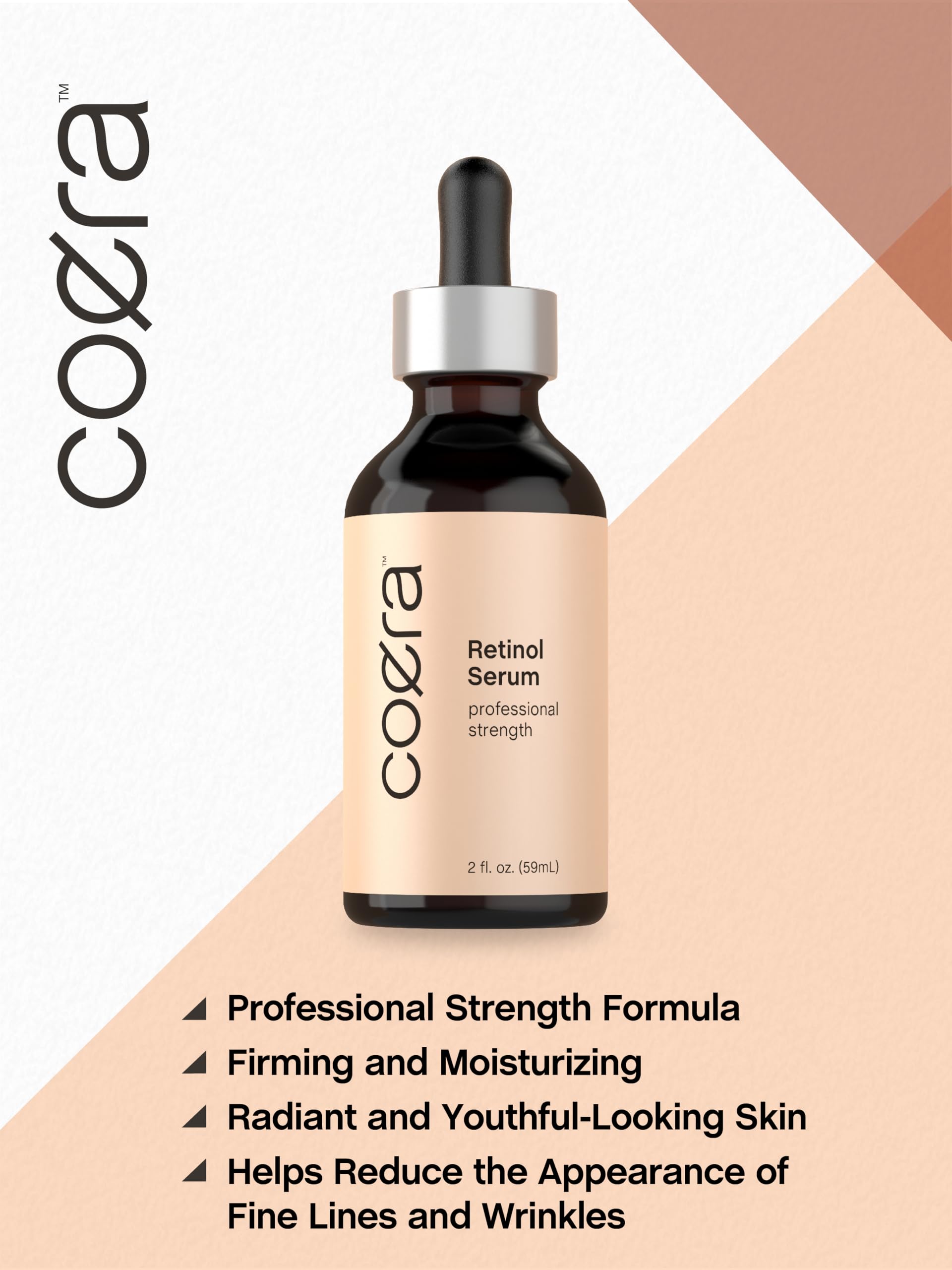 Coera Retinol Serum packaging variation spotlight for future-proof shopping.