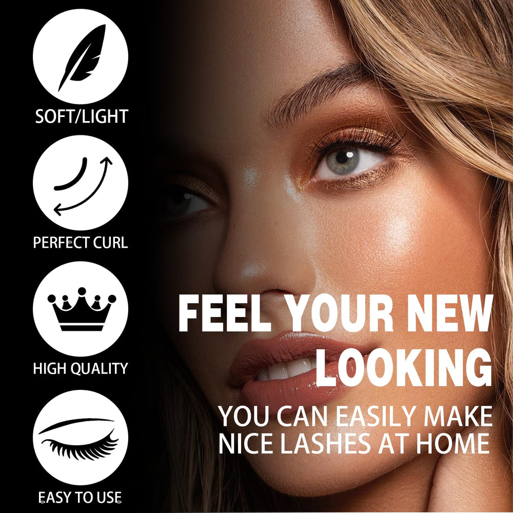 Cofier versatile lash kit supports natural, fluffy, or dramatic looks for any occasion