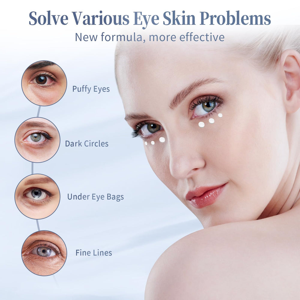 Coinore Retinol Under Eye Cream packaging display for easy daily use.