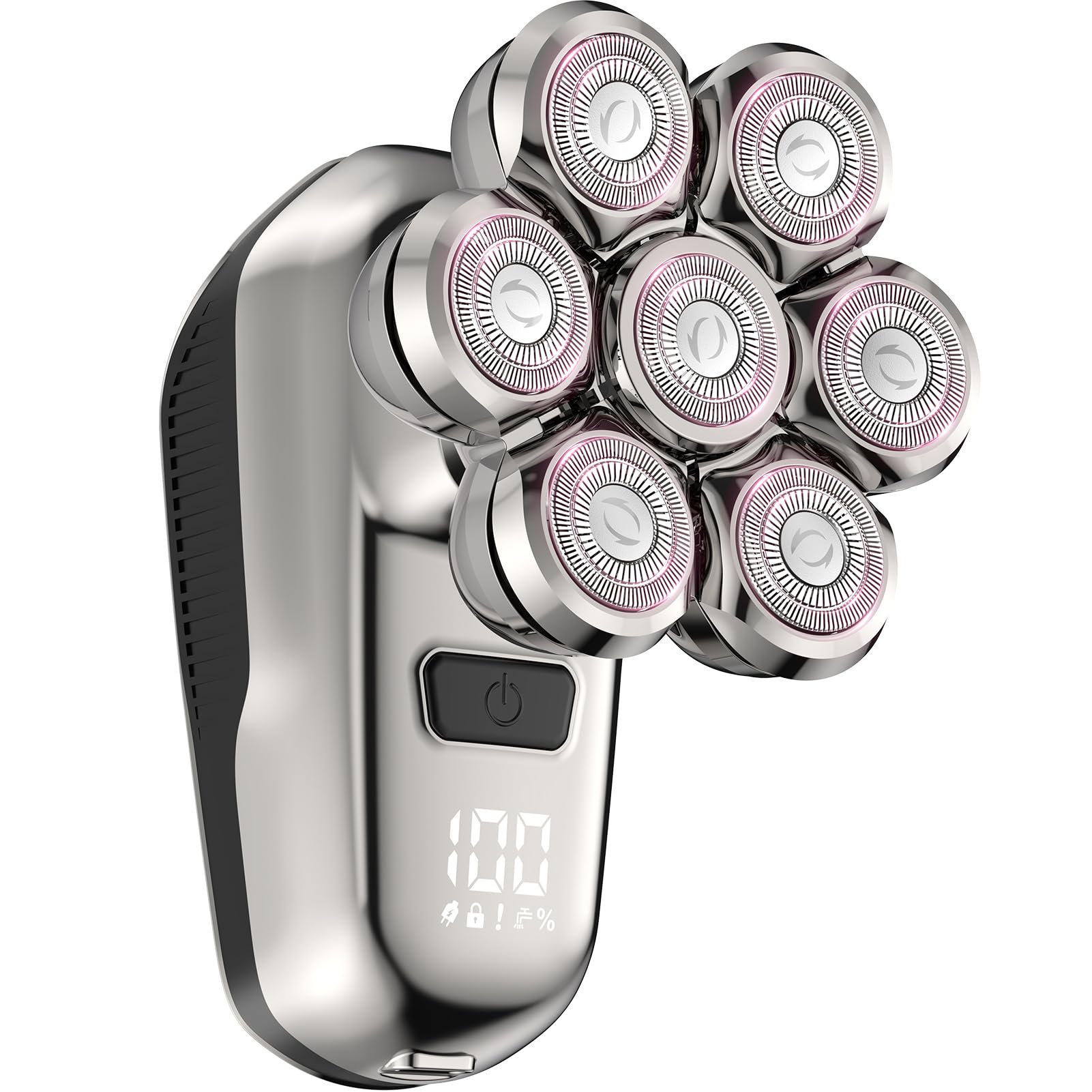 Coklean 7D floating head close-up shows contour-adaptive shaving for precise body results.