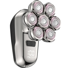 Coklean 7D floating head close-up shows contour-adaptive shaving for precise body results.