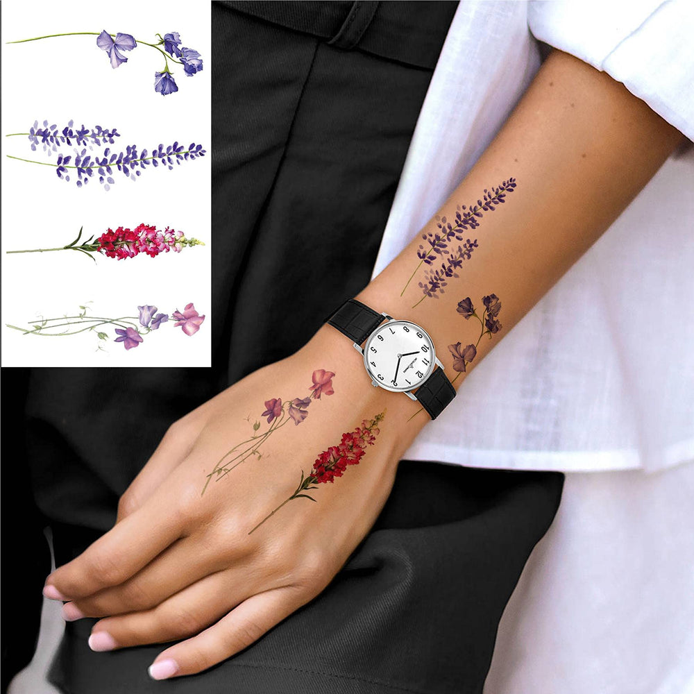COKTAK easy-apply tattoo application using water transfer.