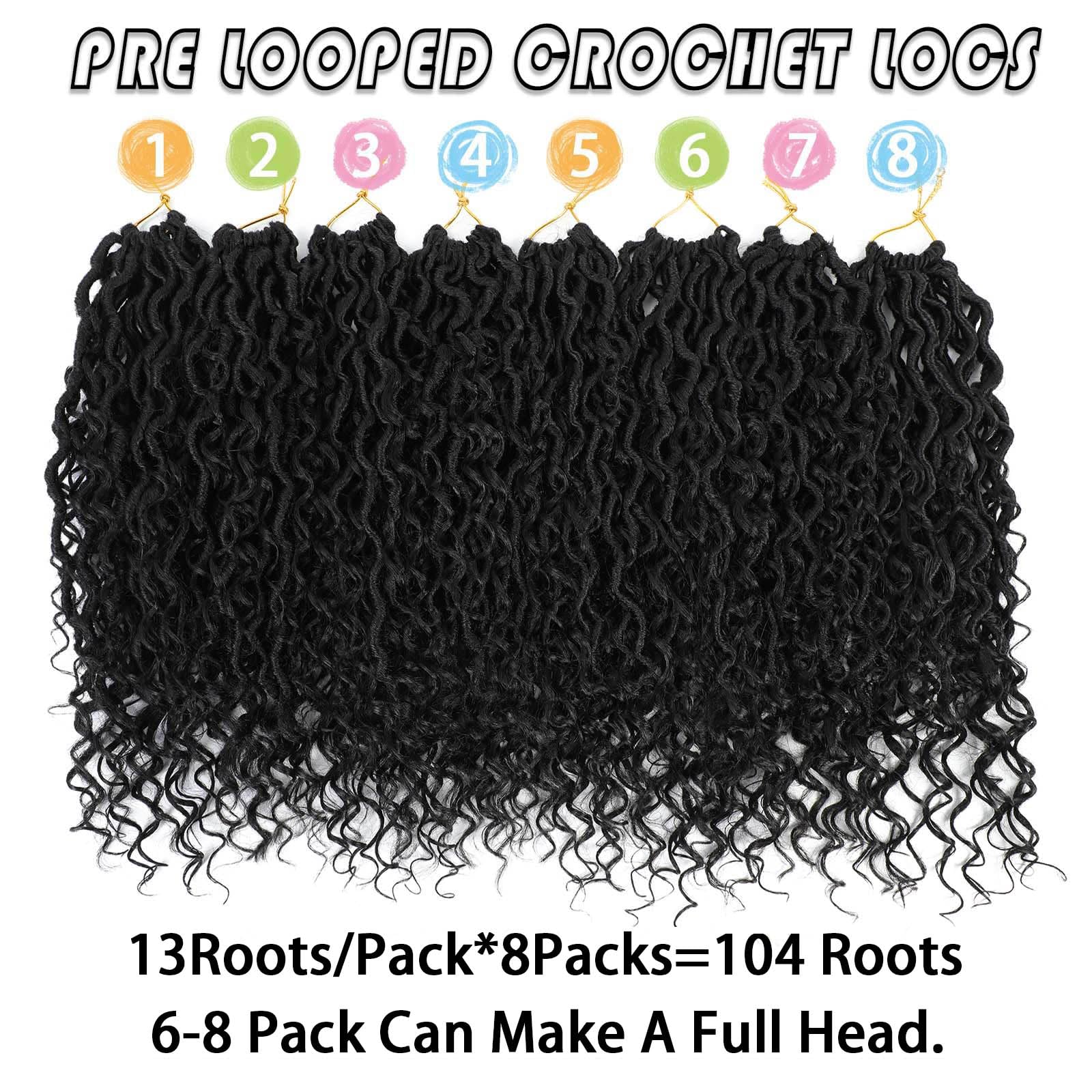 Col Bling Goddess Locs crochet needle included helps easy installation.