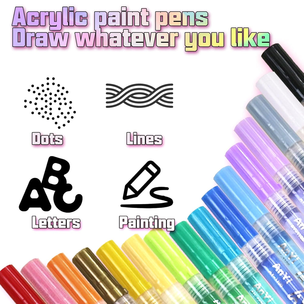 COLAYERIST Easy-to-use pens great for beginners to create basic patterns