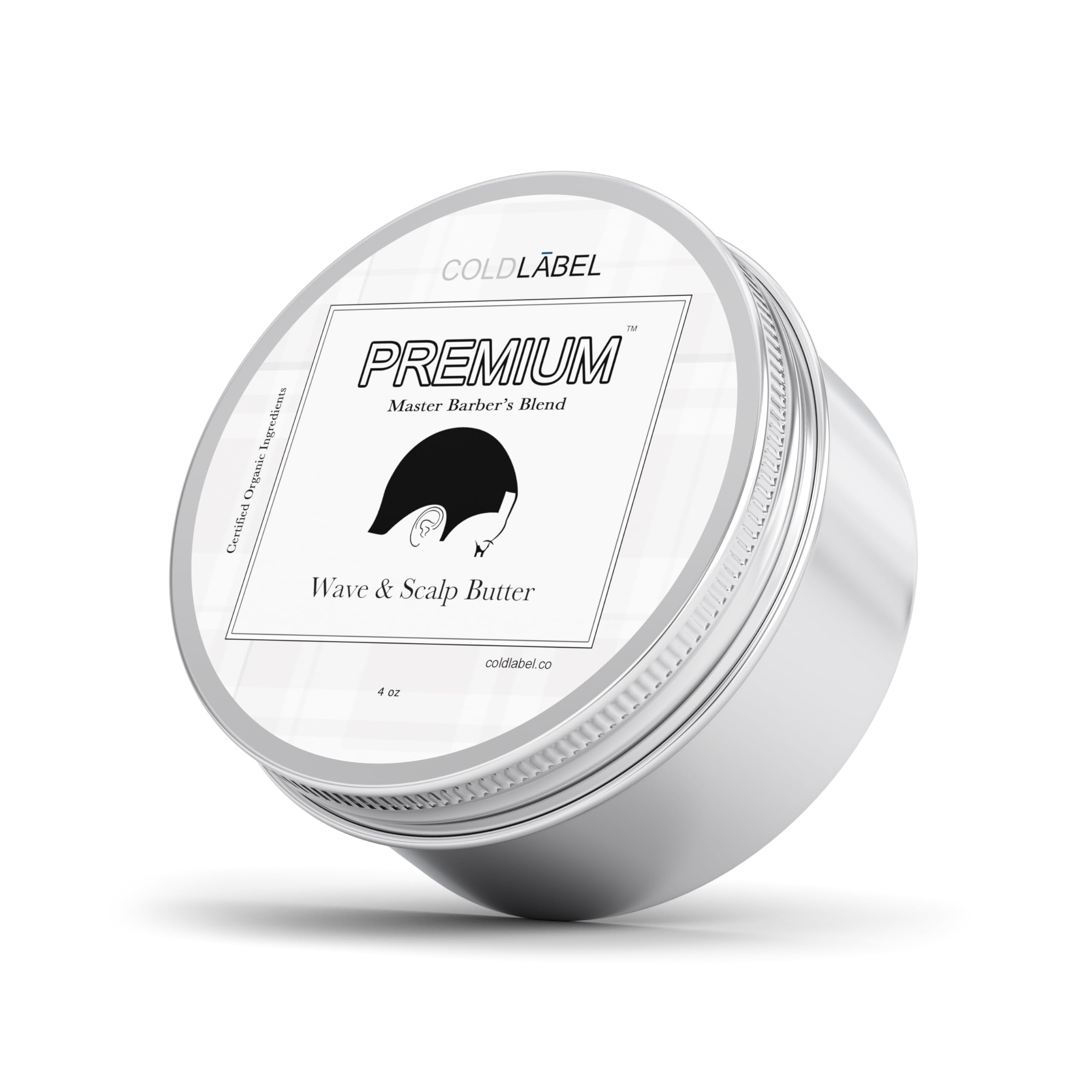 COLDLABEL Premium Wave Butter bottle for lasting nourishment and subtle shine.